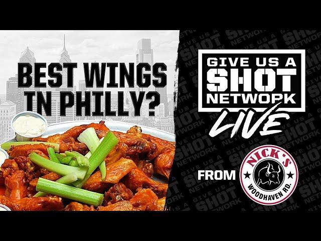 LIVE @ 2PM | Nicks Roast Beef Wing Fest! | Give Us A Shot Network