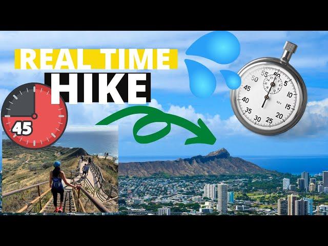 How is the ACTUAL Diamond Head Hike | Real-Time HIKE | OAHU