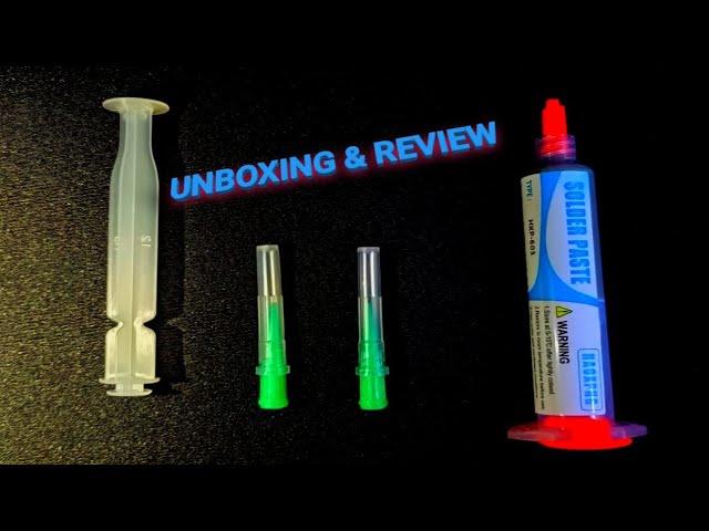 MECHANIC SOLDERING PASTE unboxing & review || soldering paste test