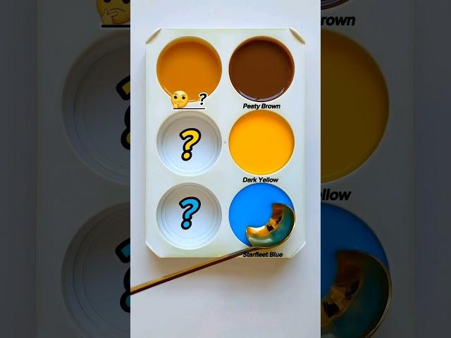 Can You Guess the Color Mix? 62 (Easy to Hard)  #ColorMixing #Satisfying