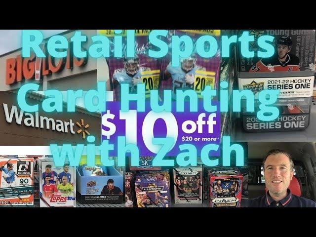 Retail Sports Card Hunting with Zach I found Absolute Football Fat Packs for $5.39 at Big Lots