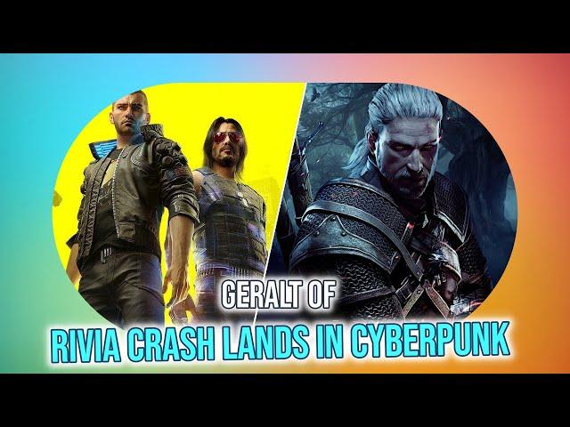 Witcher Meets Cyberpunk? Geralt's Night City Crash Landing?