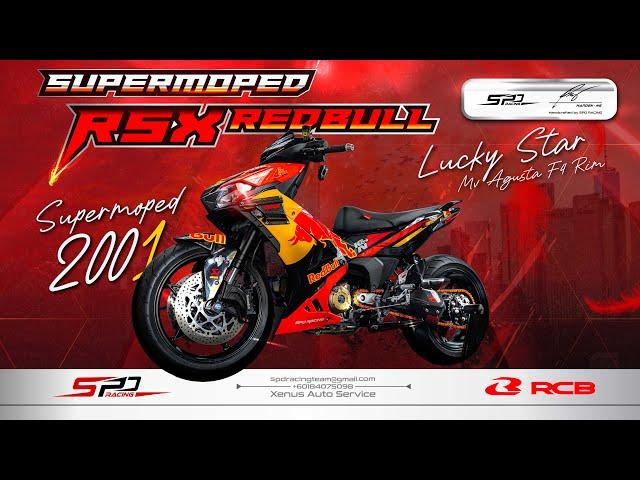 [ SPD X RCB ] Super Moped RSX Redbull with Equiment RCB