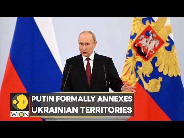 Breaking News: Putin formally annexes territories in Ukraine, in spite of global opposition | WION