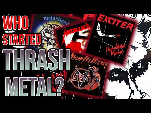 WHAT WAS THE FIRST THRASH METAL ALBUM? (Metallica, Black Sabbath, Exciter, Motorhead, Venom)