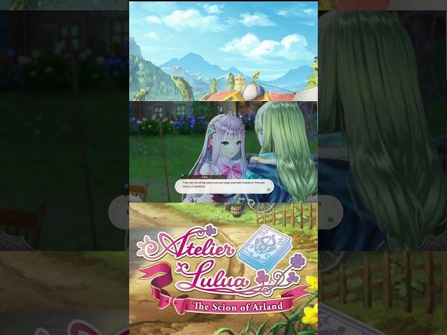 Lulua came with the quickness on that one  #atelier #videogame #gaming #atelierseries #atelierlulua