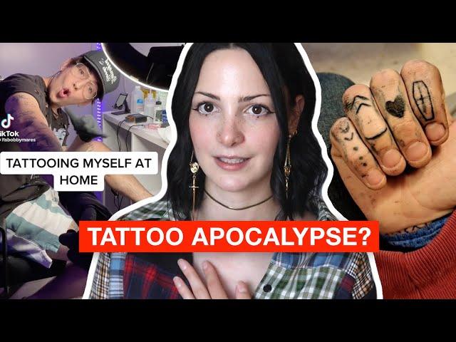 How Tiktok Inspired a Generation of Tattoo Scratchers