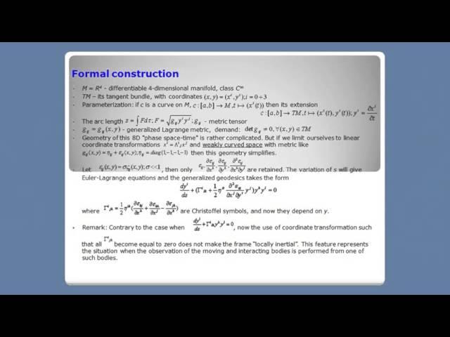 S.V.Siрагоv  "On the foundations of the generalized theory of equivalence".