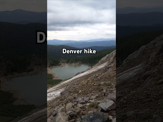 Quick hike near Denver Colorado #travel #coloradoexploration  #hike #Colorado #trail