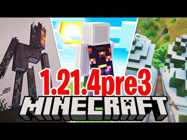 DATA DI USCITA del DROP e NUOVO MANTELLO - Minecraft ITA 1.21.4 Snapshot Pre-release 3