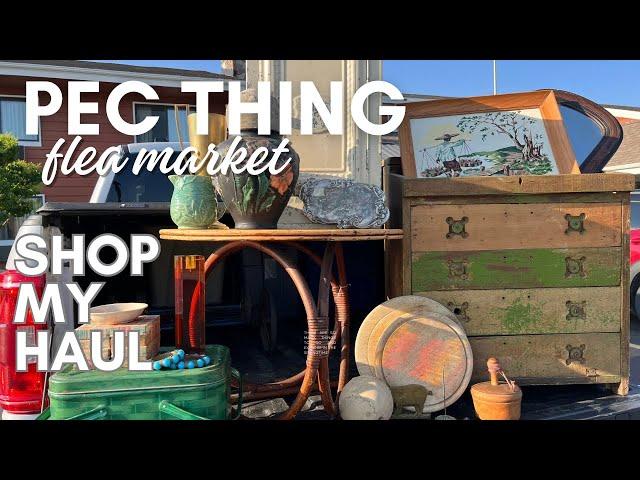 Antique & Vintage Decor Haul from Pec Thing Flea Market | Pecatonica, Illinois