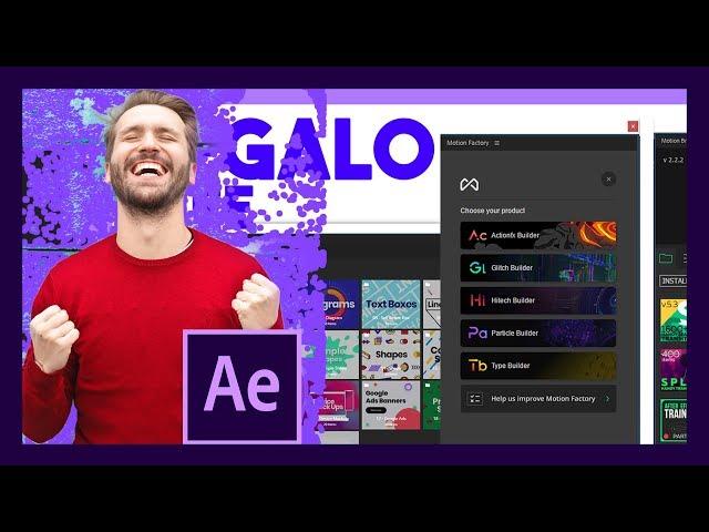 Eliminando After Effects CC 2018 e Instalar el PACK | MOTION factory | Motion BRO After Effects