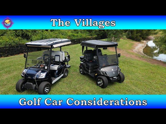 Buying Golf Cars in The Villages Florida