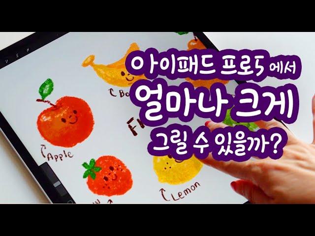 아이패드 프로5 12.9인치 /그림 그리기에 얼마나 좋은가 /  +  보상판매