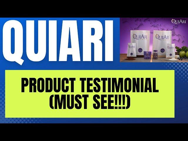 QuiAri Products Results | QuiAri Product Testimonials | QuiAri Weight Loss