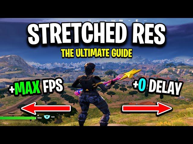 How To Get A STRETCHED RESOLUTION In Fortnite Chapter 5! (UPDATED 2024)