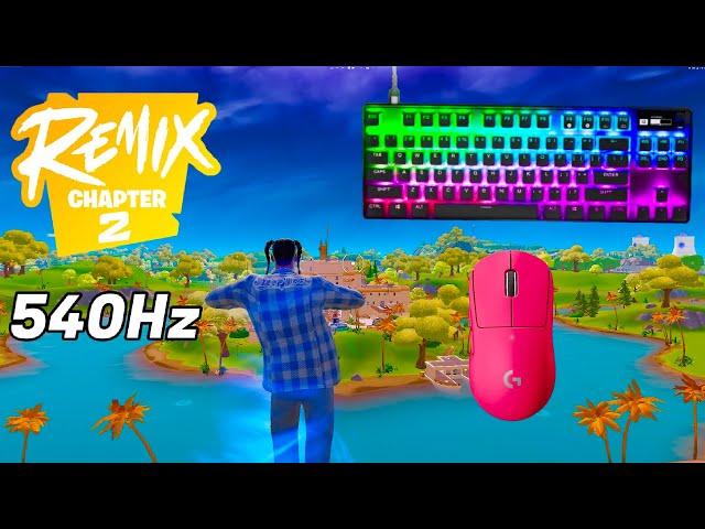 SteelSeries Apex Pro TKL ASMR  Solo Gameplay  Satisfying Keyboard Fortnite 360 FPS 4K