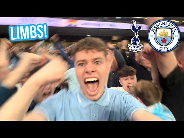 The Moment Manchester City Beat Spurs To PUT ONE HAND On The Premier League Title!