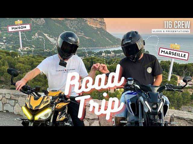 NOTRE PREMIER ROAD TRIP MOTO ️ (2500 KM en ROADSTER )