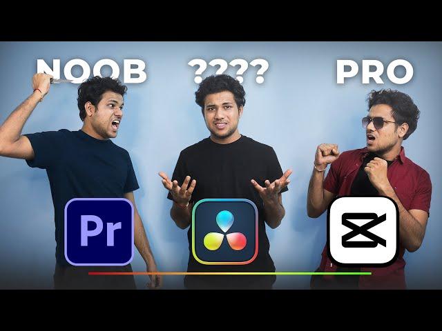 Premiere vs Davinci vs Capcut - What to Choose ?