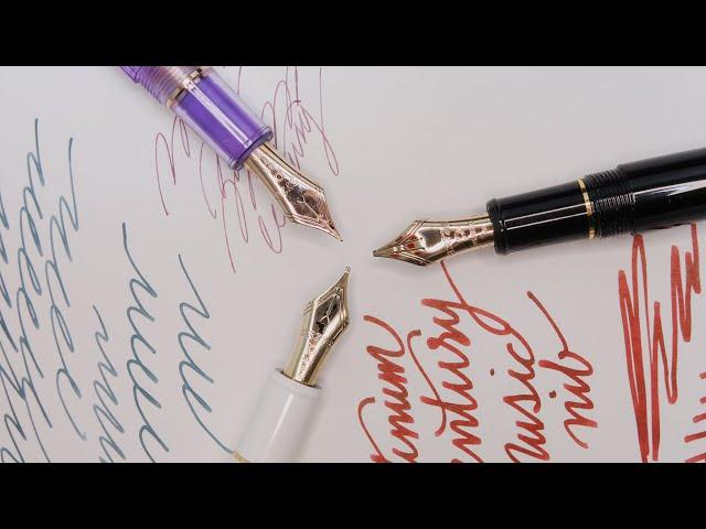 #62 [Eng sub] 만년필 리뷰 - 플래티넘 센츄리 (F, B, 뮤직닙) Fountain pen review - Platinum Century (F, B, Music nib)