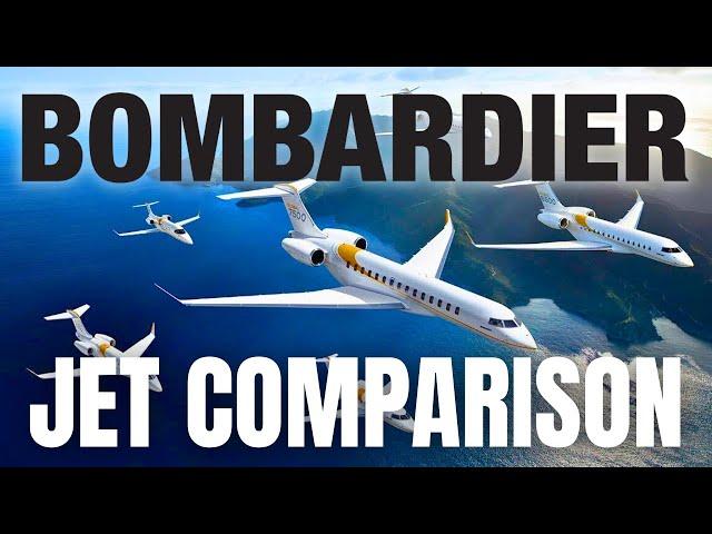 The Top 5 Bombardier Jets Compared by Price & Specs