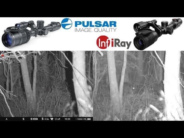 INFIRAY TD50L - PULSAR DIGEX C50 - VELKÝ SROVNÁVACÍ TEST - COMPARISON TEST