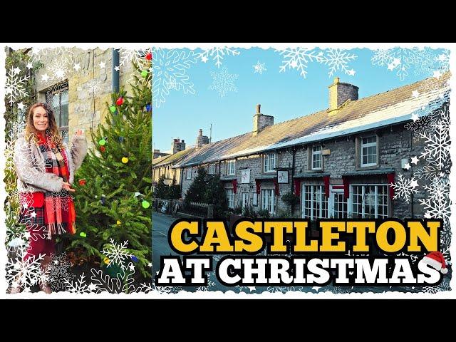 Derbyshire's magical Christmas village Let's explore Castleton ️