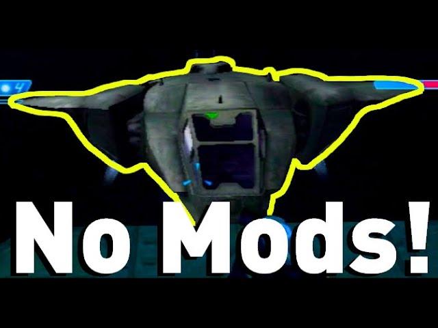 Flying a Pelican In Halo 1 Without Mods on the OG Xbox