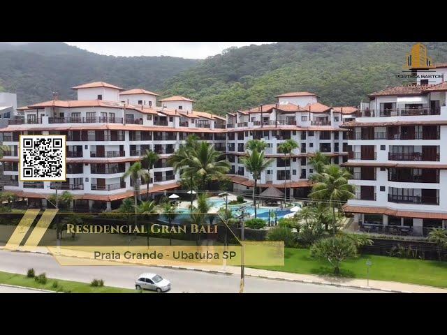 Comprar apartamento frente mar na Praia Grande em Ubatuba, condomínio completo em área de lazer