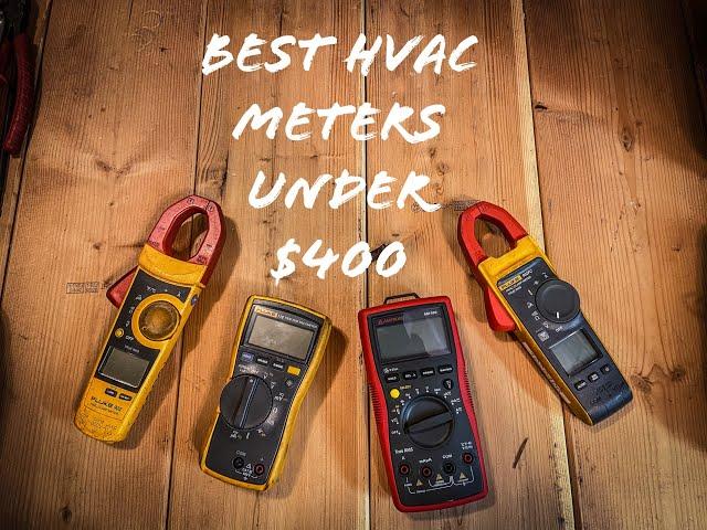 Best HVAC Meters under $400 - HVAC Multimeter Shootout