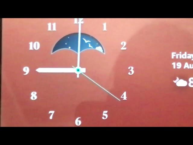 Whittington  chime in my echo show 5 ,9:00