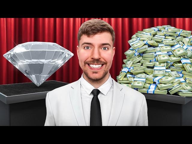 Would You Rather Have A Giant Diamond or $100,000?