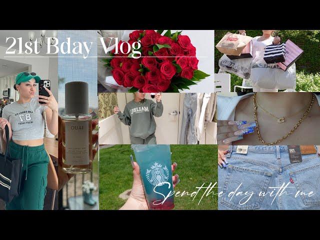 *BDAY VLOG* free starbucks + he took me shopping+ gifts I got + tons of crying + story times + etc.