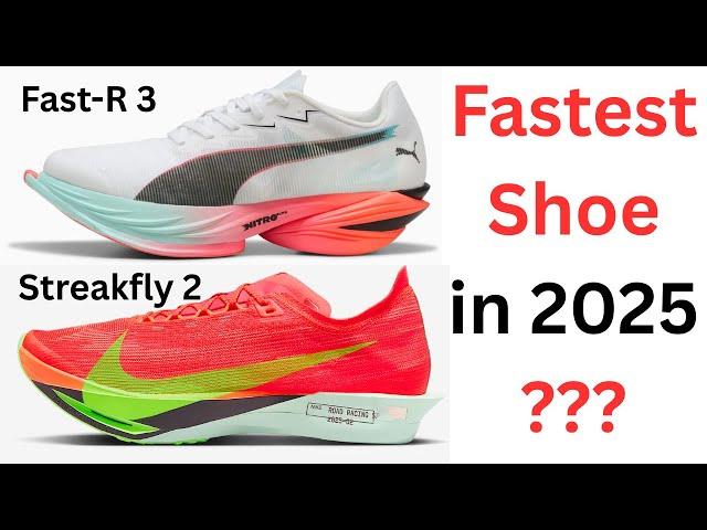 The Fastest Shoe in 2025 ? Puma Fast-R Nitro Elite 3 vs Nike Streakfly 2 Shoeoff
