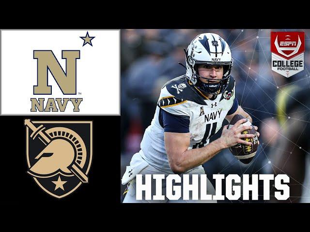 Navy Midshipmen vs. Army Black Knights | Full Game Highlights | ESPN College Football