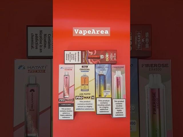 All Products and flavours are available on Vapearea.co.uk #vape #vaper #vapedisposable #vapeing