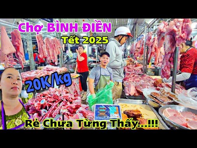 Cập nhật Thịt các loại giá Rẻ Chưa Từng Thấy tại Chợ BÌNH ĐIỀN hôm nay #chợ_bình_điền