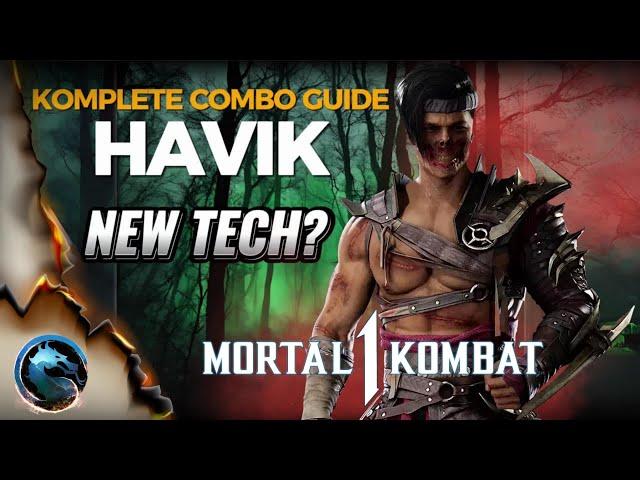 New Tech Havik Komplete combo guide- Mortal Kombat 1