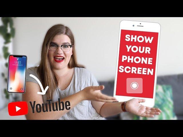 How to show your phone screen in a YouTube video