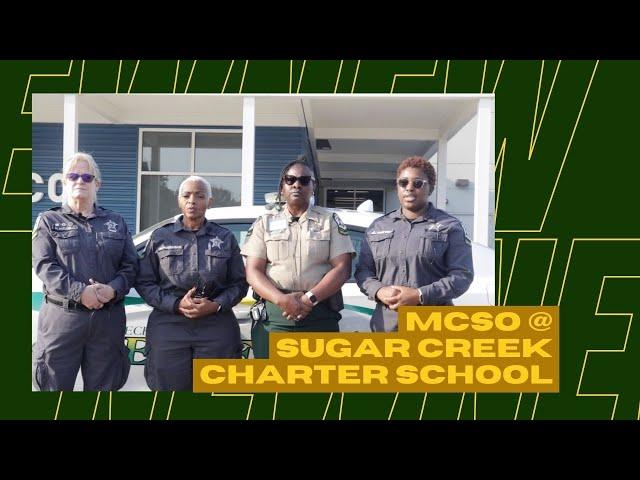 Mecklenburg County Sheriff's Office Mentoring at Sugar Creek Charter School