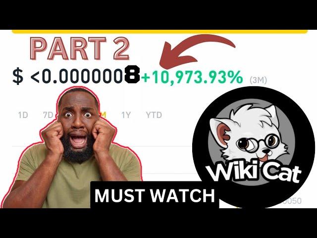 Warning To all WIKI CAT Crypto (WKC) Investors || Here is The Truth Why Wiki Cat Coin is Surging ||