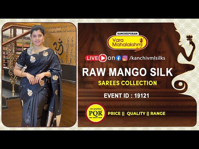 Raw Mango Silk Sarees | WhatsApp Number 89 0001 0002 | Kancheepuram Varamahalakshmi Silks Sarees