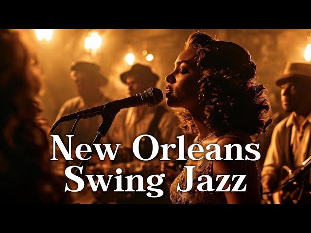 New Orleans Swing Jazz  | 1930s Big Band Magic  Step into the Iconic Cotton Club 