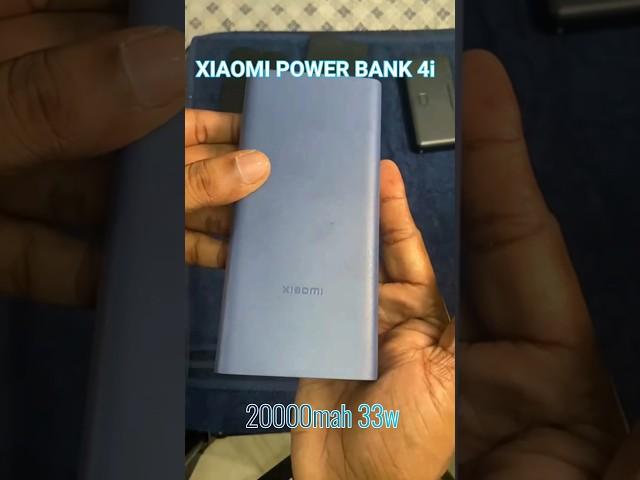 Quick Unboxing - Xiaomi Power Bank 4i 20000mAh 33W | Ramesh & Suresh Vlogs #xiaomi #shorts