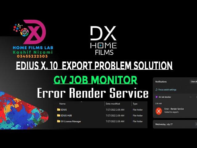 Edius x 10 32 Export Problem Solution Tutorial