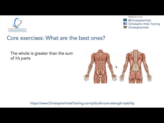 Core exercises: What are the best ones?