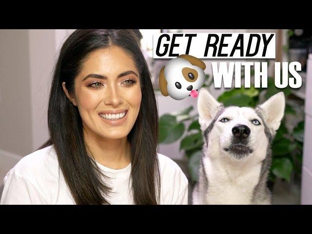 GET READY WITH US! // Rose Gold Eye Makeup // Melissa Alatorre