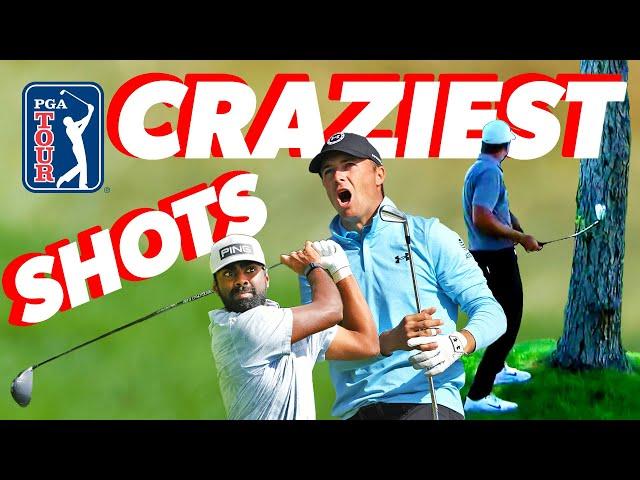 CRAZIEST shots of ALL TIME on the PGA TOUR