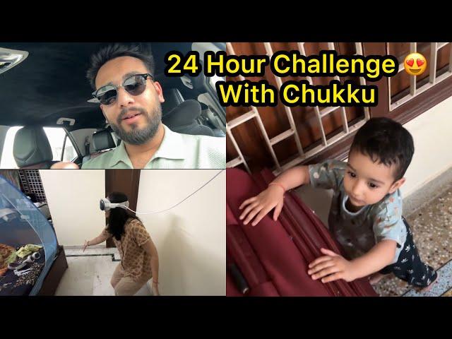 24 Hours Challenge With Chukku Accept Kar Liya